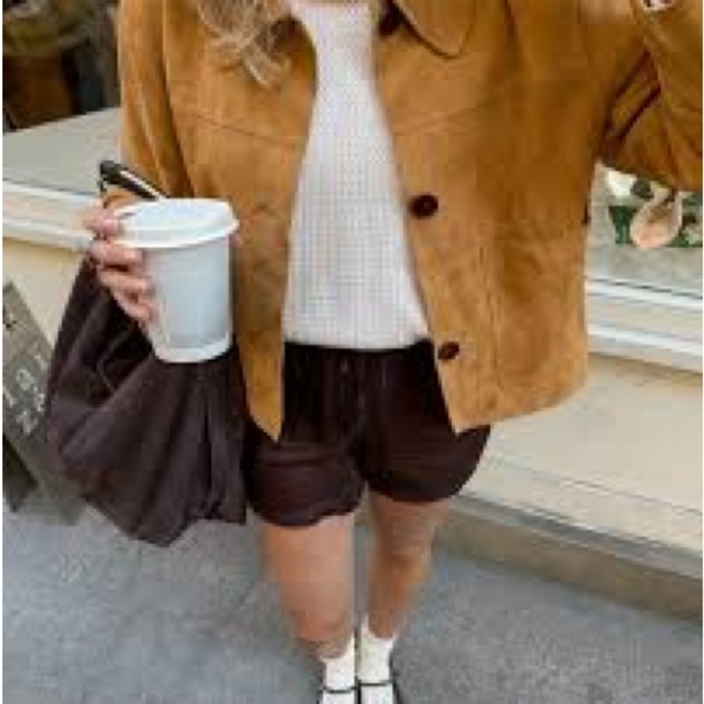 Suede leather Jacket fit S-L - Picture 4 of 10